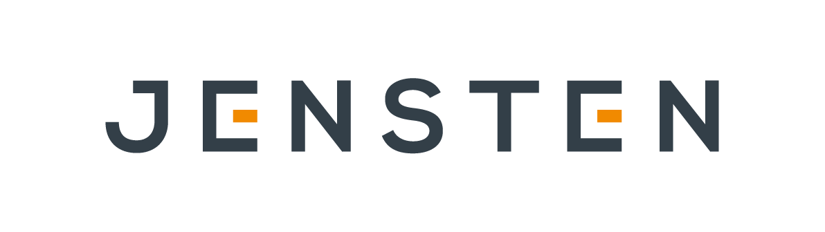 Jensten Logo Positive Logo RGB Transparent Background