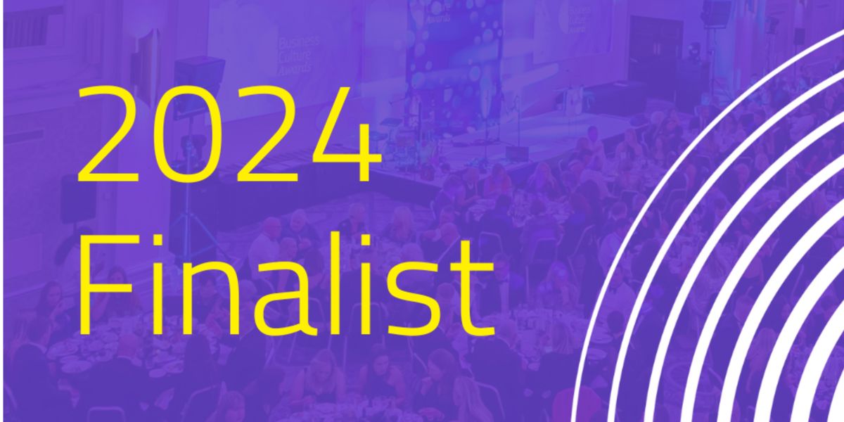 2024 Finalist logo on a purple background