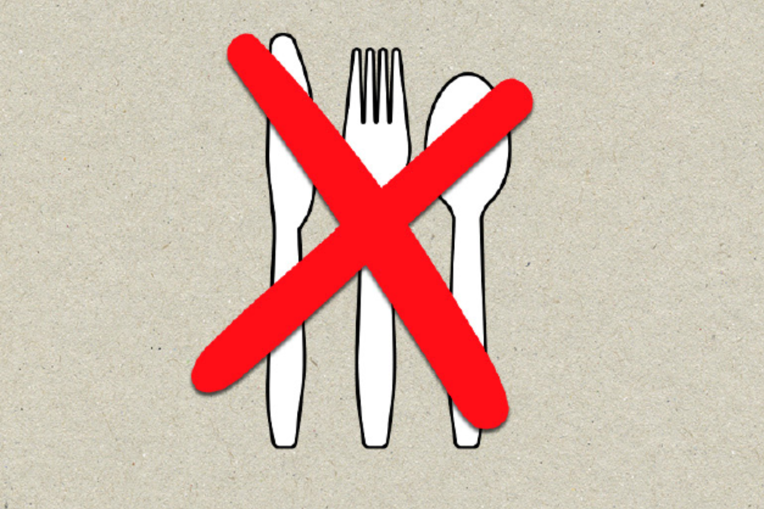 Stop using plastic utensils RGB color icon. Protect from contamination.  Avoid single-use plastic cutlery. Isolated vector illustration. Simple  filled line drawing. Editable stroke. 11625360 Vector Art at Vecteezy