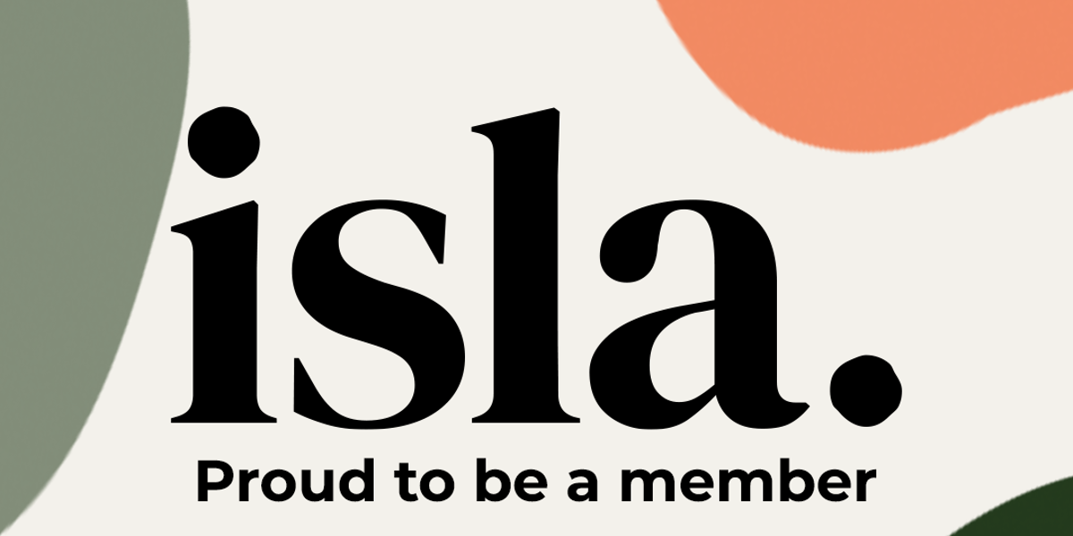 ISLA logo with the text 'Proud to be a member''