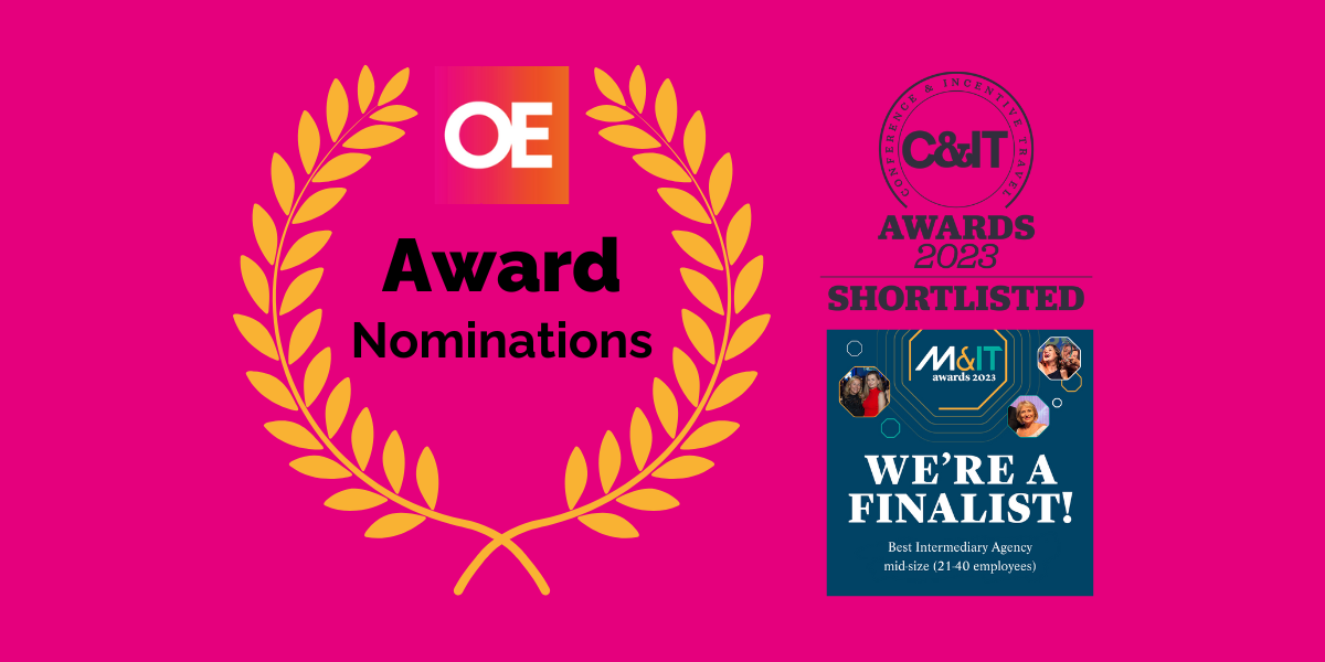 OE award nominations, shortlisted logo