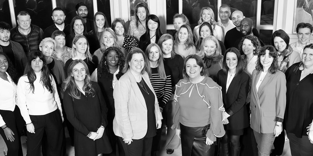 Team Photo Black & White
