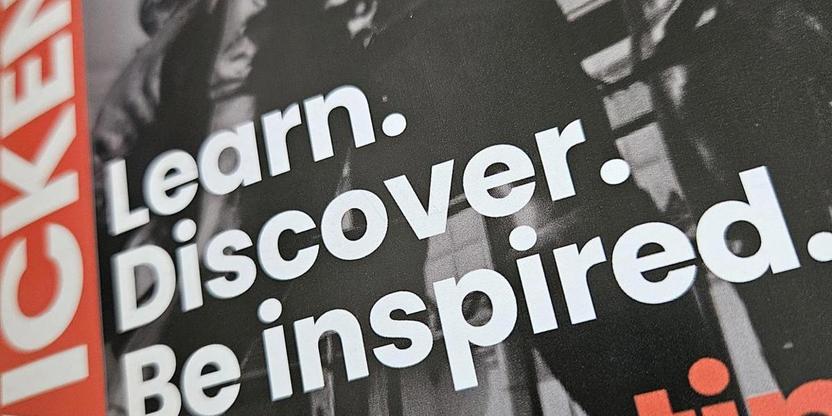 Twickenham Marketing Showcase event branding – Learn. Discover. Be inspired